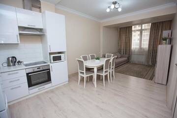 Фото номера Апартаменты с 2 спальнями Апартаменты Central Park Residence г. Алматы 16