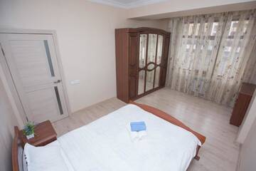 Фото номера Апартаменты с 2 спальнями Апартаменты Central Park Residence г. Алматы 21