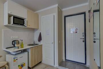 Фото номера Двухместный номер с 1 кроватью Апарт-отели YourHouse на Гагарина Утепова - экономичнее квартиры, уютнее гостиницы г. Алматы 7