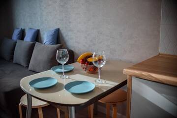 Фото номера Апартаменты с 1 спальней Апартаменты Almaty Smart Apartment- Simfoniya г. Алматы 14