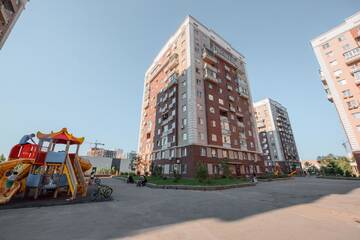 Фото номера Апартаменты с 1 спальней Апартаменты Almaty Smart Apartment- Simfoniya г. Алматы 22