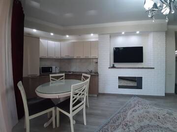 Фото номера Апартаменты с 2 спальнями Апартаменты 2 bedroom apartment г. Алматы 16