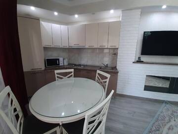 Фото номера Апартаменты с 2 спальнями Апартаменты 2 bedroom apartment г. Алматы 19
