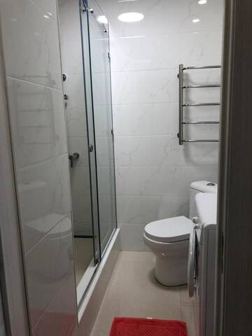 Фото номера Апартаменты с 1 спальней Апартаменты 1 room appartment г. Алматы 17
