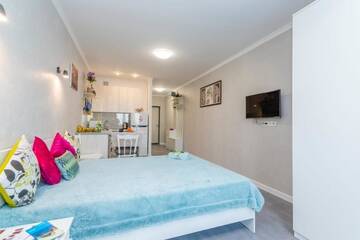 Фото номера Апартаменты с 1 спальней Апартаменты 1 room appartment г. Алматы 24