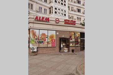 Фото номера Апартаменты с 1 спальней Апартаменты Бюджетная квартира в элитном жилом комплексе, вдоль набережной! г. Алматы 23