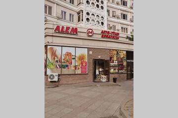 Фото номера Апартаменты с 1 спальней Апартаменты Бюджетная квартира в элитном жилом комплексе, вдоль набережной! г. Алматы 9