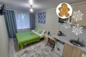 Фото Апарт-отели YourHouse микрорайон 1, дом 76 - экономичнее квартиры, уютнее гостиницы г. Алматы 2