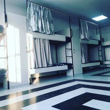Фото номера Общий десятиместный номер для мужчин и женщин Хостелы NEW Hostel г. Алматы 12