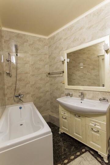 Фото номера Апартаменты с 2 спальнями Апартаменты Residential Сomplex Central 270 г. Алматы 12