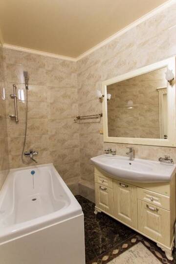 Фото номера Апартаменты с 2 спальнями Апартаменты Residential Сomplex Central 270 г. Алматы 33
