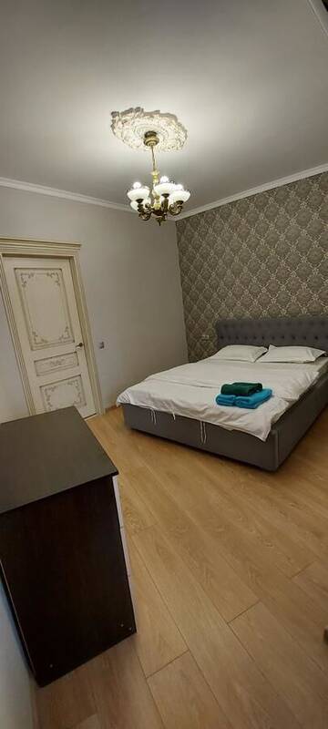 Фото номера Апартаменты с 2 спальнями Апартаменты Residential Сomplex Central 270 г. Алматы 10