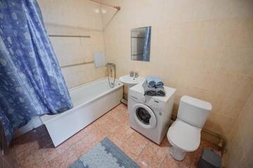 Фото номера Апартаменты с 1 спальней Апартаменты Almaty Smart Apartment - Wonderful Mountain View г. Алматы 32