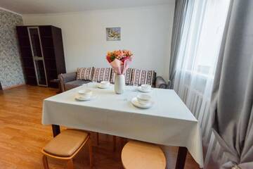 Фото номера Апартаменты с 1 спальней Апартаменты Almaty Smart Apartment - Wonderful Mountain View г. Алматы 33