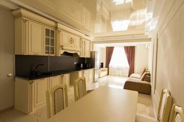 Фото номера Апартаменты с 2 спальнями Апартаменты Residential complex Central 271 г. Алматы 8