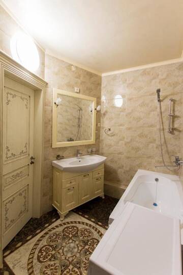 Фото номера Апартаменты с 2 спальнями Апартаменты Residential complex Central 271 г. Алматы 14