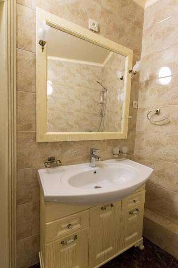 Фото номера Апартаменты с 2 спальнями Апартаменты Residential complex Central 271 г. Алматы 26