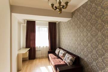 Фото номера Апартаменты с 2 спальнями Апартаменты Residential complex Central 271 г. Алматы 22