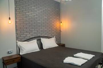 Фото номера Двухместный номер с 2 отдельными кроватями Отель Hi hotel г. Алматы 3