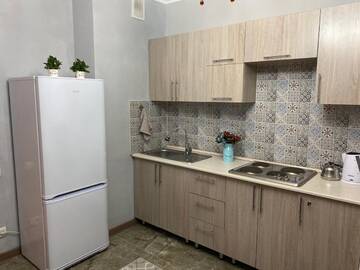 Фото номера Апартаменты с 2 спальнями Апартаменты Оригинальная 2 ком квартира в самом центре г. Алматы г. Алматы 8