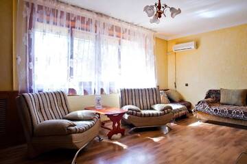 Фото номера Улучшенные апартаменты: ул. Маметовой, 29/41 Апартаменты Lessor Apartments г. Алматы 3