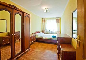 Фото номера Апартаменты с 1 спальней и балконом - ул. Кунаева, д. 83А, кв. 203 Апартаменты Lessor Centre Appartments г. Алматы 22