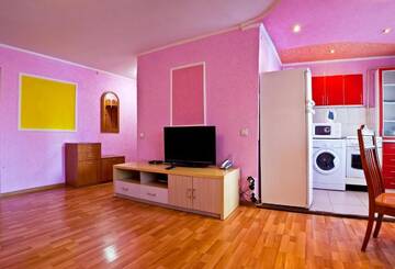 Фото номера Апартаменты с 1 спальней и балконом - ул. Кунаева, д. 83А, кв. 203 Апартаменты Lessor Centre Appartments г. Алматы 27