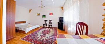 Фото номера Апартаменты с балконом - ул. Гоголя, д. 47, кв. 104 Апартаменты Lessor Centre Appartments г. Алматы 7