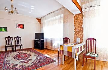 Фото номера Апартаменты с балконом - ул. Гоголя, д. 47, кв. 104 Апартаменты Lessor Centre Appartments г. Алматы 3