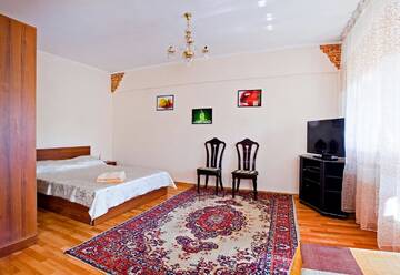 Фото номера Апартаменты с балконом - ул. Гоголя, д. 47, кв. 104 Апартаменты Lessor Centre Appartments г. Алматы 5
