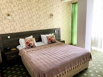 Фото номера Стандартный двухместный номер с 1 кроватью Отель Отель Golden Palace г. Алматы 25