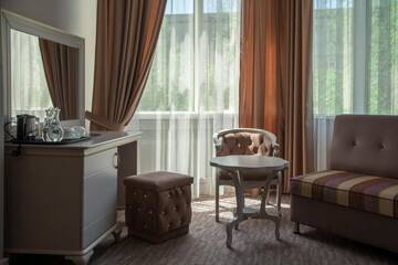 Фото номера Стандартный двухместный номер с 2 отдельными кроватями Отель Grand Sapphire Hotel г. Алматы 6