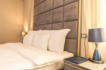 Фото номера Стандартный двухместный номер с 1 кроватью Отель Grand Sapphire Hotel г. Алматы 3