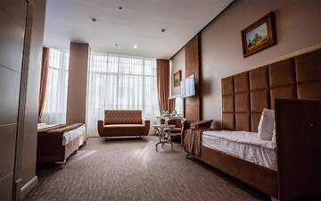 Фото номера Двухместный номер «Комфорт» с 1 кроватью Отель Grand Sapphire Hotel г. Алматы 3