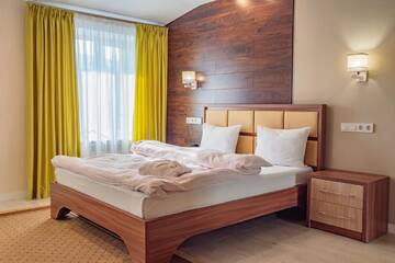 Фото номера Улучшенный двухместный номер с 1 кроватью Отель Resident Hotel Delux г. Алматы 2