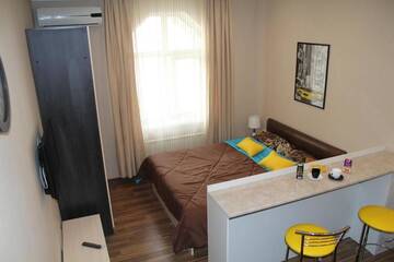 Фото номера Апартаменты-студио №1 Апартаменты Rent Apartments Premium Class г. Алматы 38