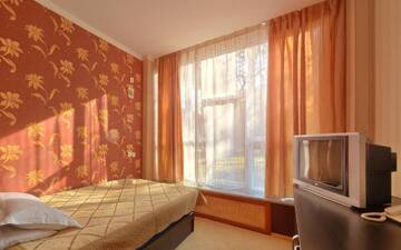 Фото номера Стандартный одноместный номер Отель Hotel Kazakhfilm г. Алматы 5